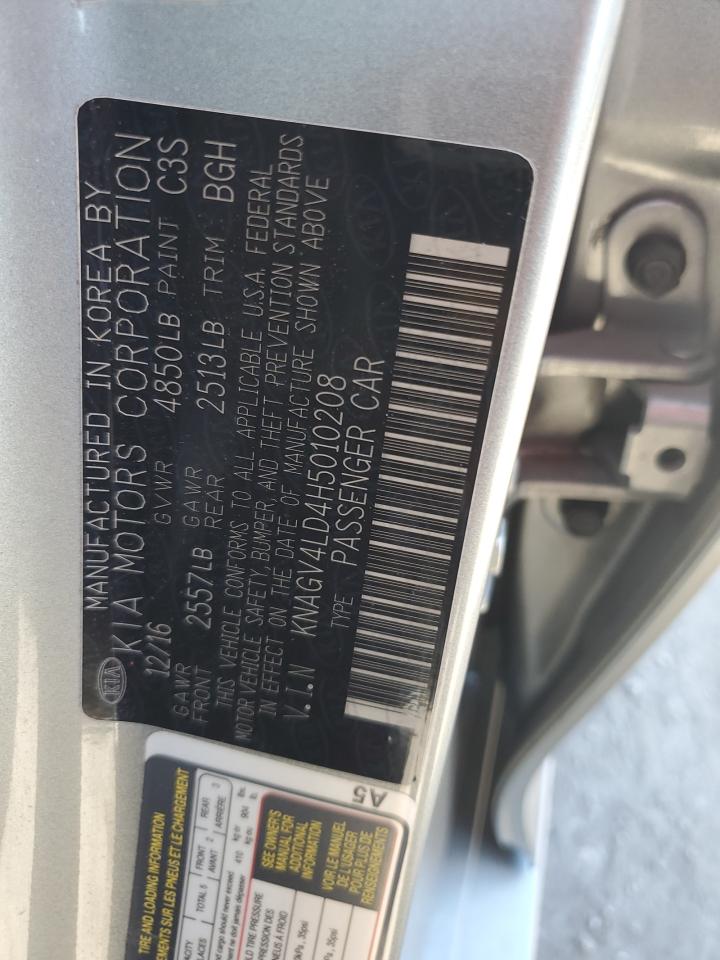 KNAGV4LD4H5010208 2017 Kia Optima Plug-In Hybrid