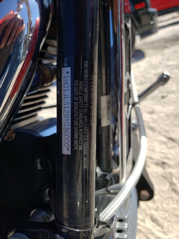 2008 Harley-Davidson Fxstc VIN: 1HD1JL5128Y036000 Lot: 77675724