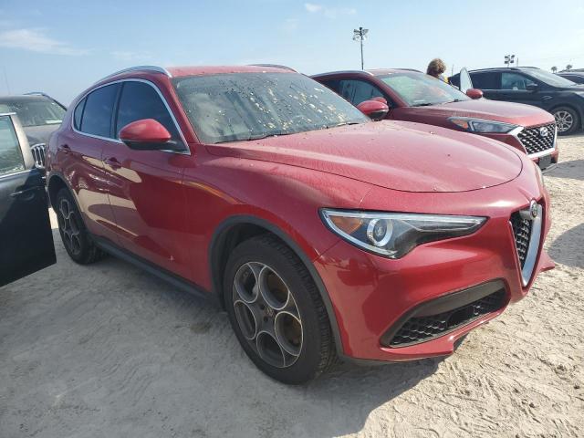  ALFA ROMEO STELVIO 2018 Красный