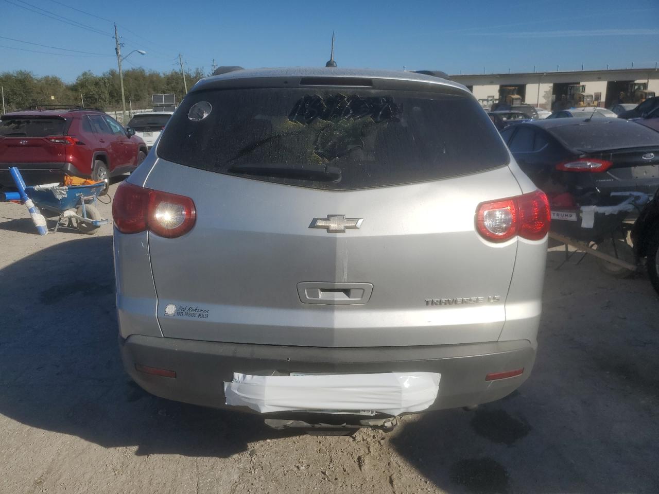 1GNKRFED7CJ184839 2012 Chevrolet Traverse Ls