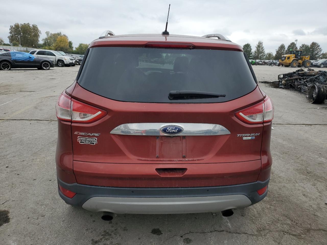 2015 Ford Escape Titanium VIN: 1FMCU9J92FUA58353 Lot: 77898974