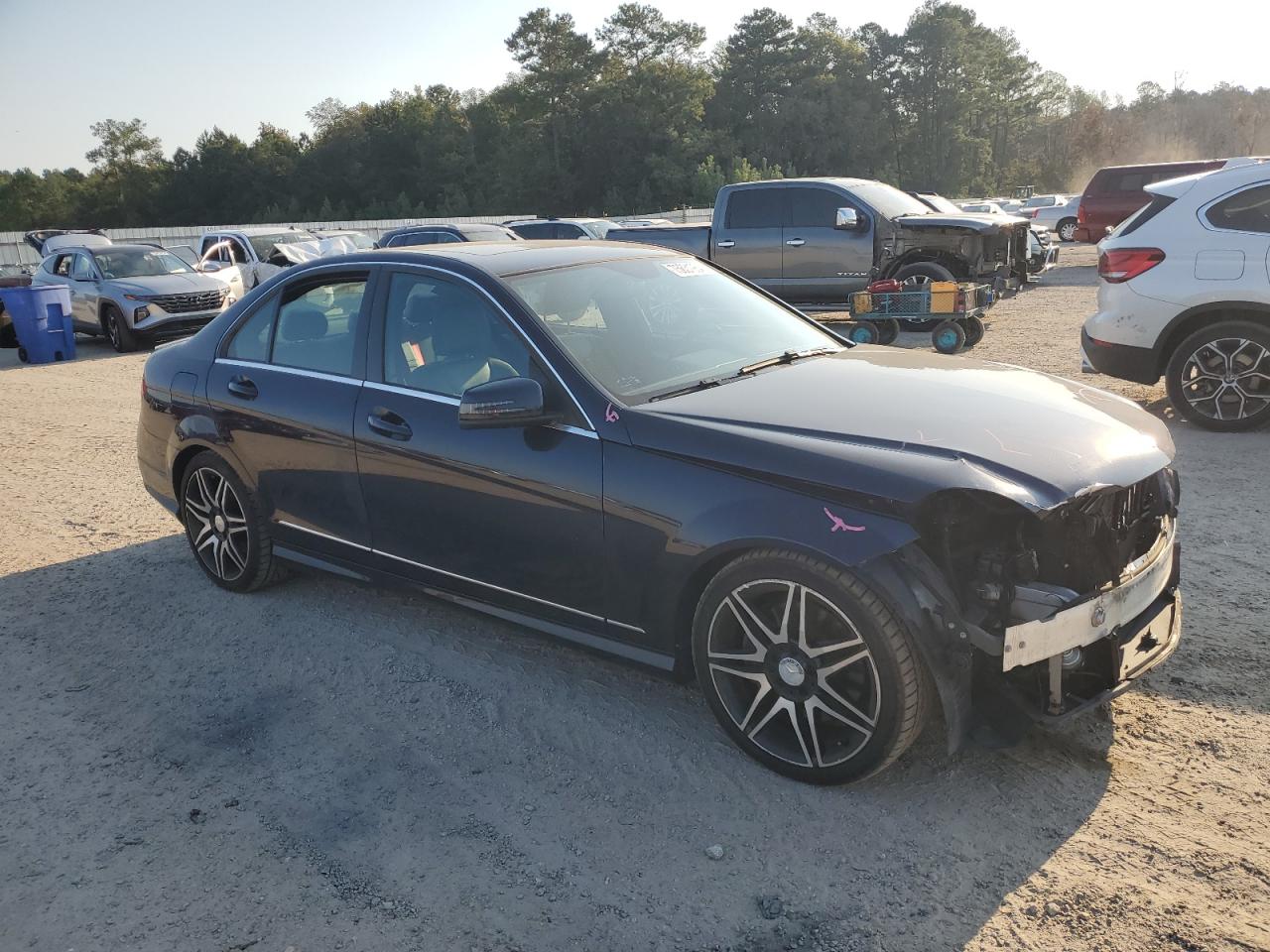 VIN WDDGF8ABXDR278844 2013 MERCEDES-BENZ C-CLASS no.4