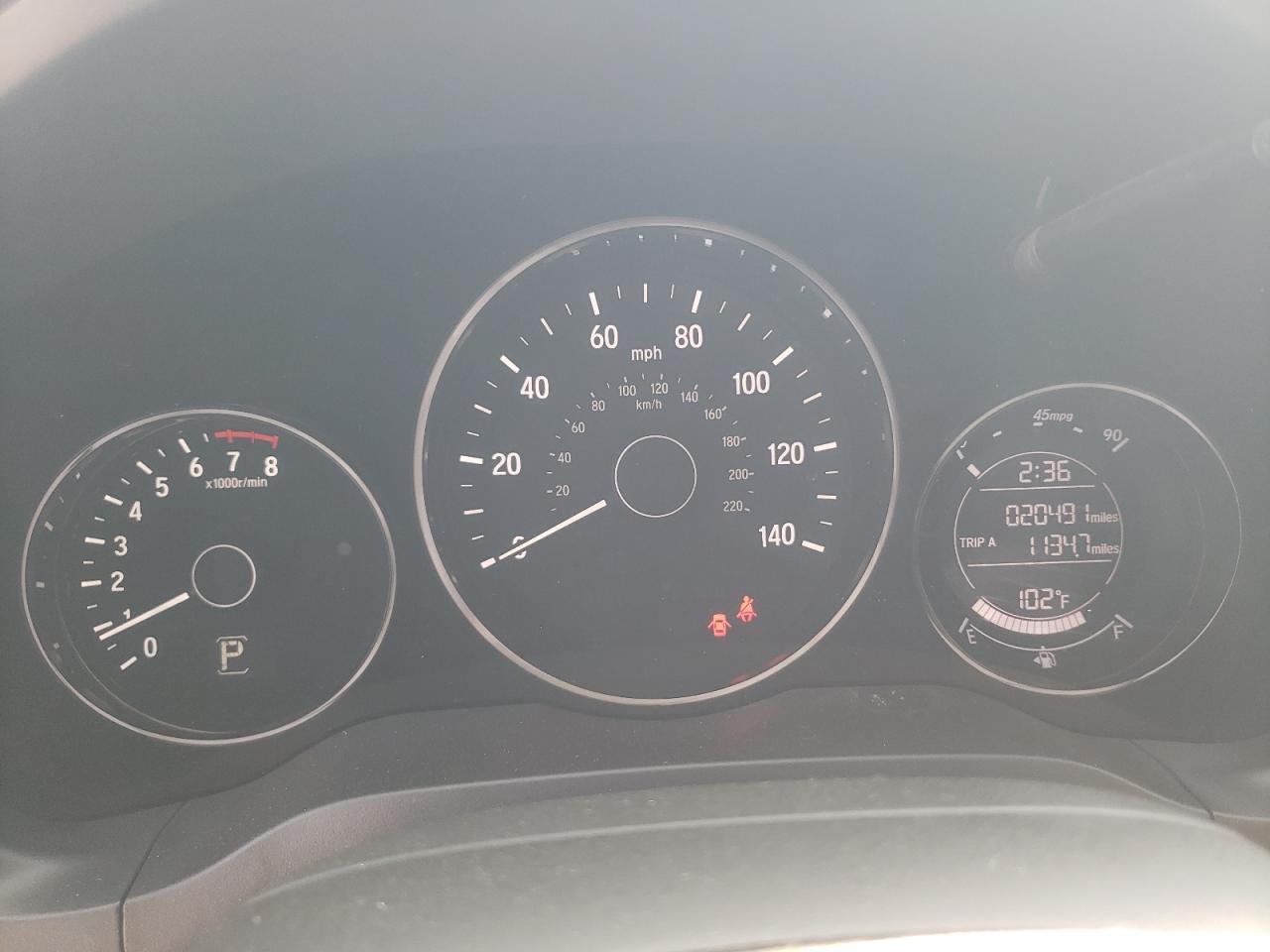 VIN 3CZRU5H12KG713027 2019 HONDA HR-V no.9