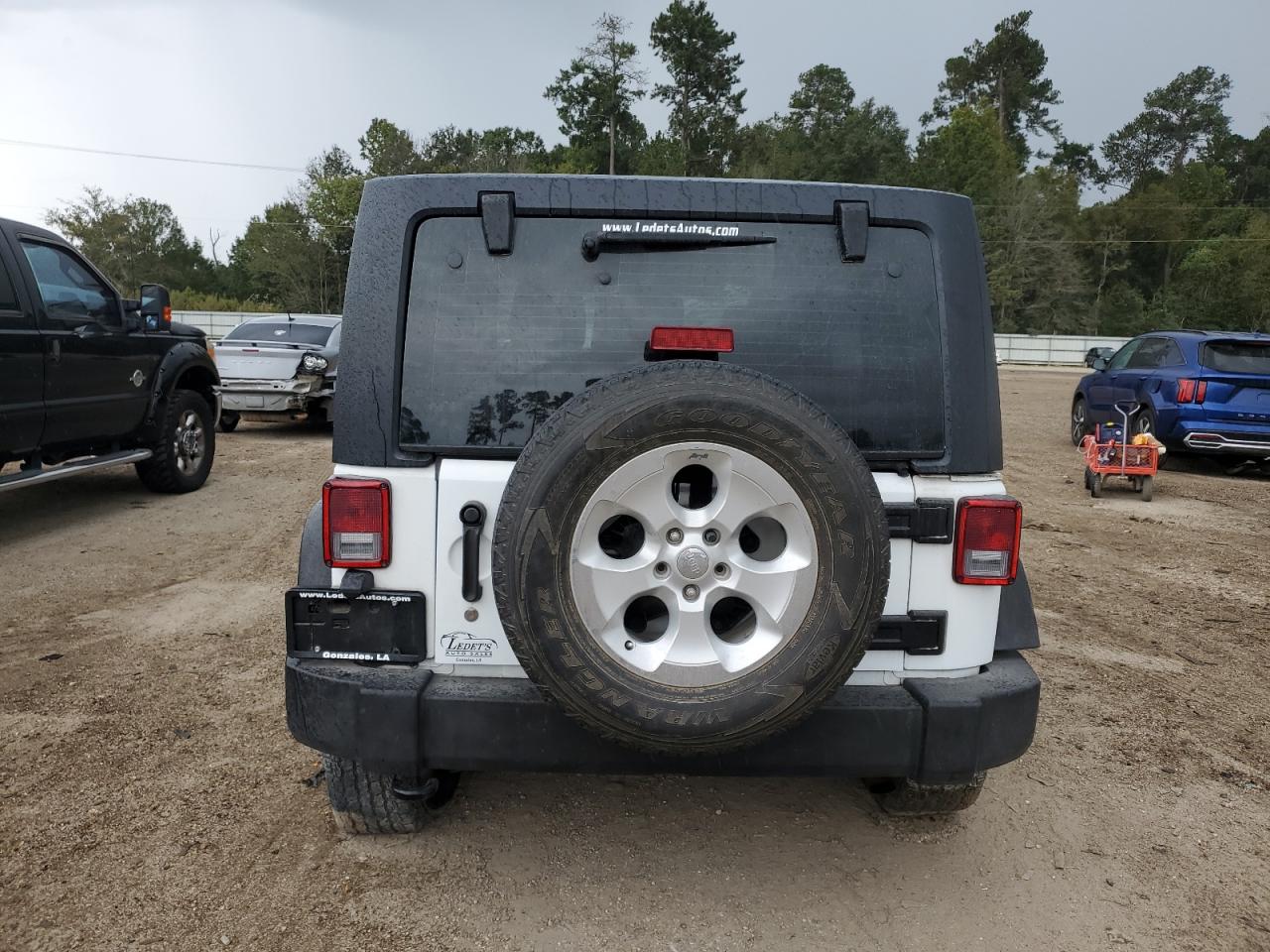 2017 Jeep Wrangler Unlimited Sport VIN: 1C4BJWDG3HL605222 Lot: 73835184