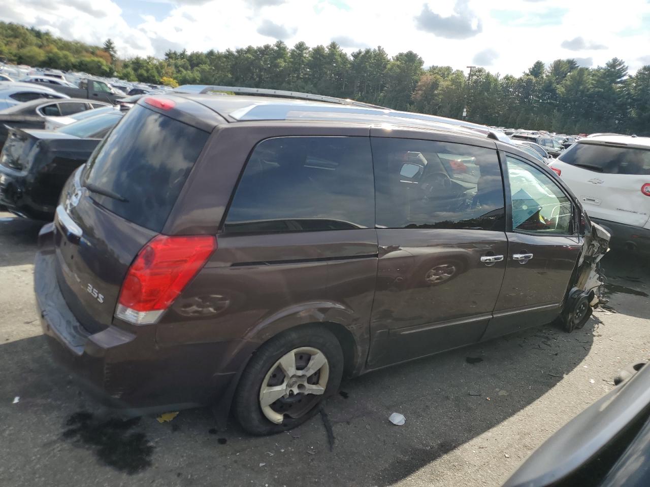 2007 Nissan Quest S VIN: 5N1BV28U67N123369 Lot: 73478264