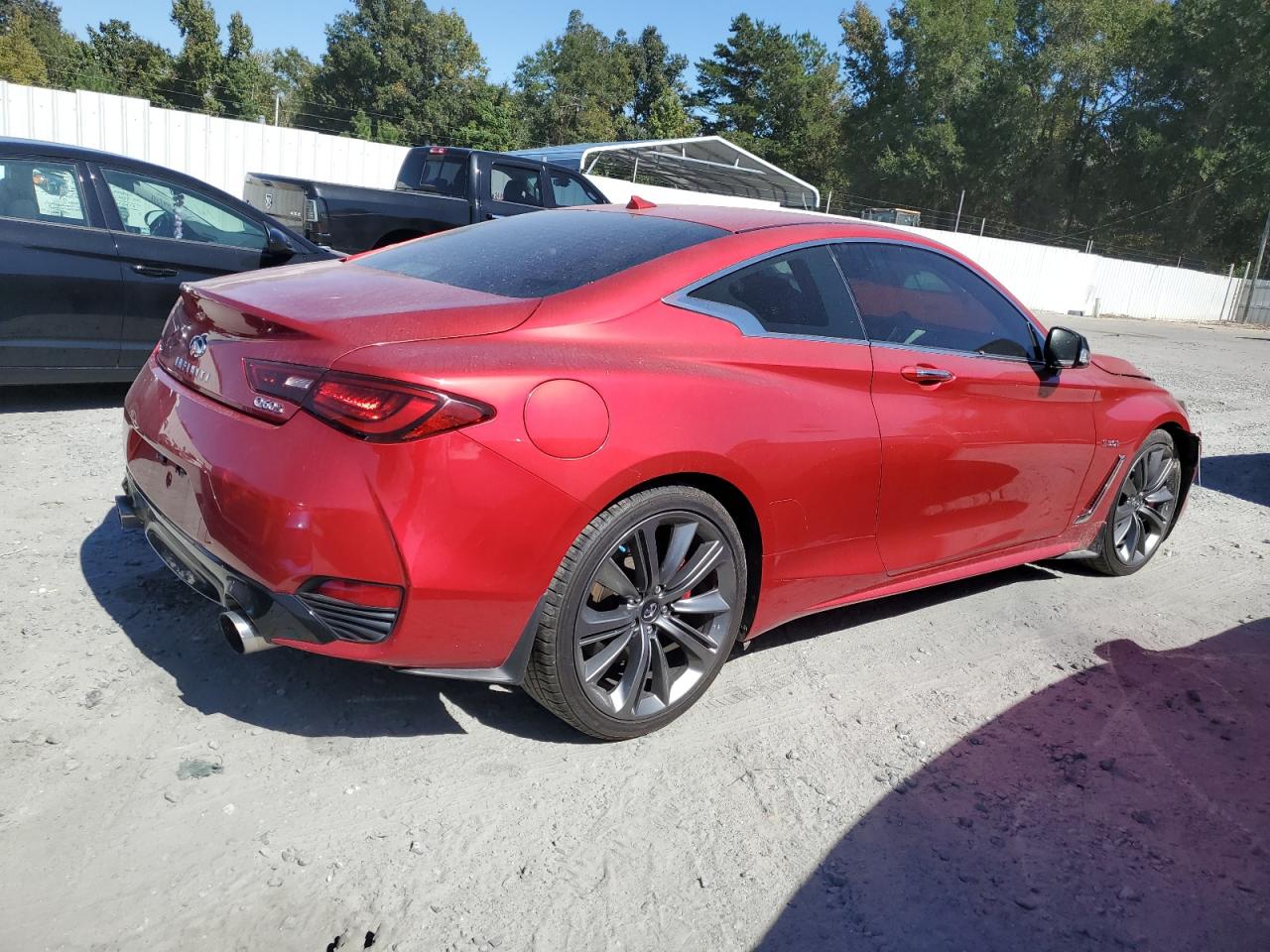 2019 Infiniti Q60 Red Sport 400 VIN: JN1FV7EL5KM440639 Lot: 75843624