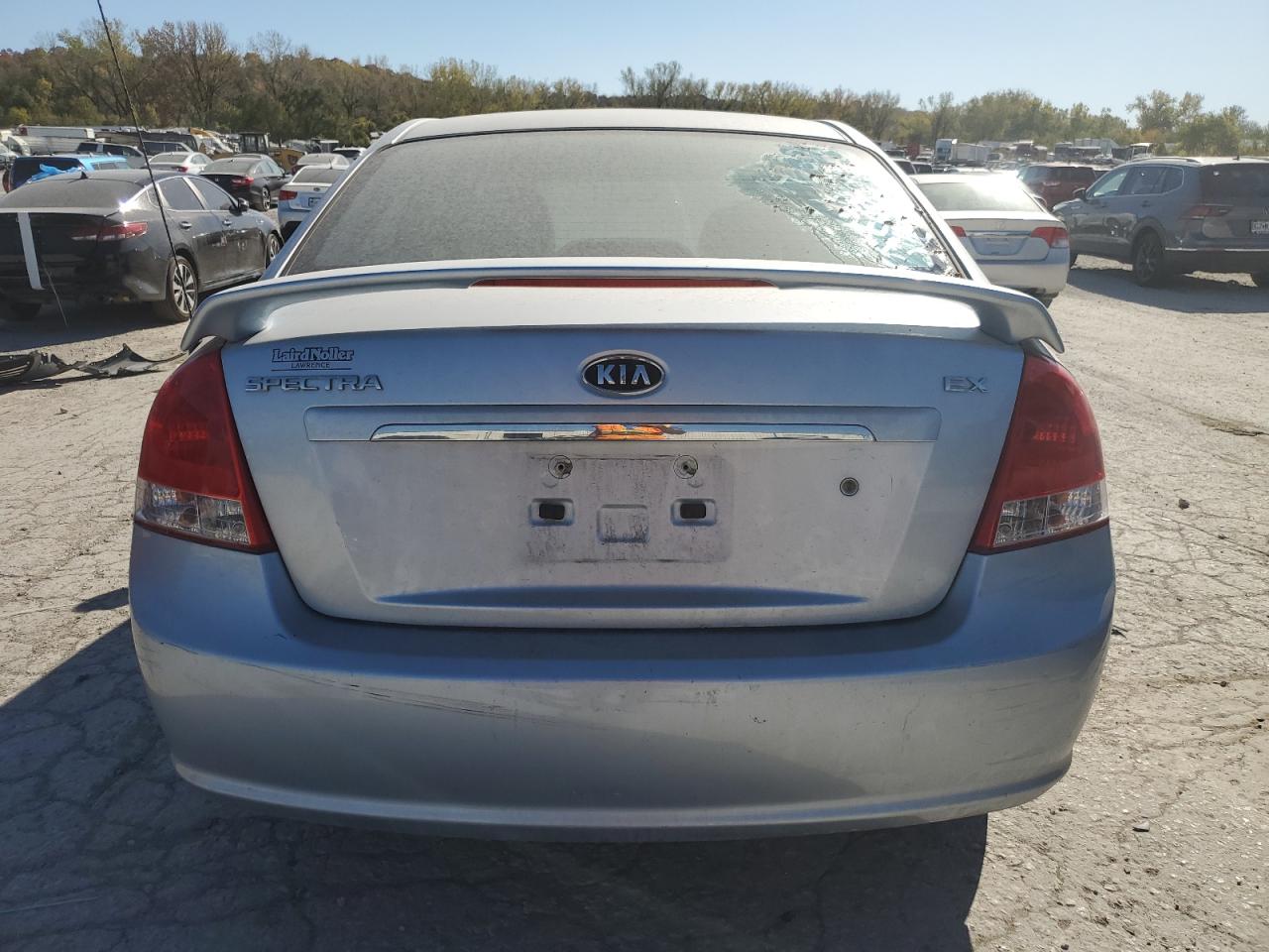 2008 Kia Spectra Ex VIN: KNAFE121X85527756 Lot: 77087444