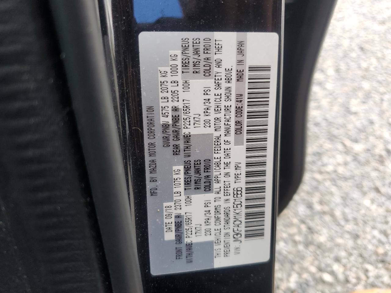 JM3KFACM1K1501656 2019 MAZDA CX-5 - Image 14