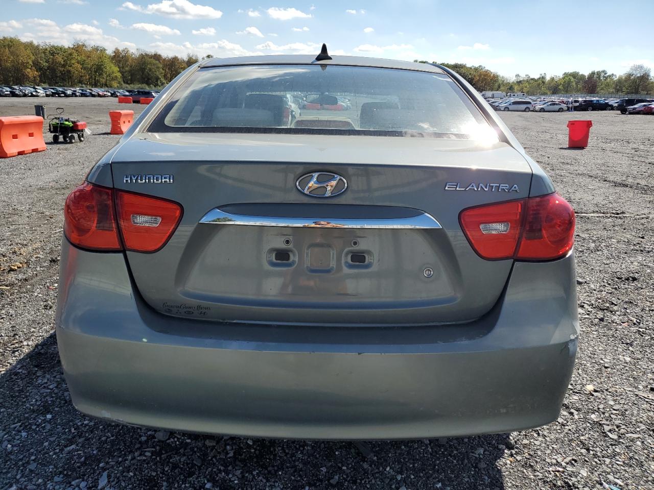 2010 Hyundai Elantra Blue VIN: KMHDU4AD6AU142311 Lot: 74353814