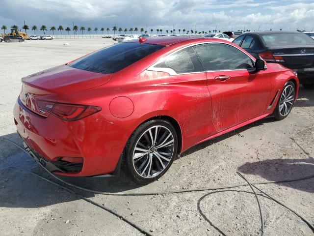  INFINITI Q60 2022 Красный