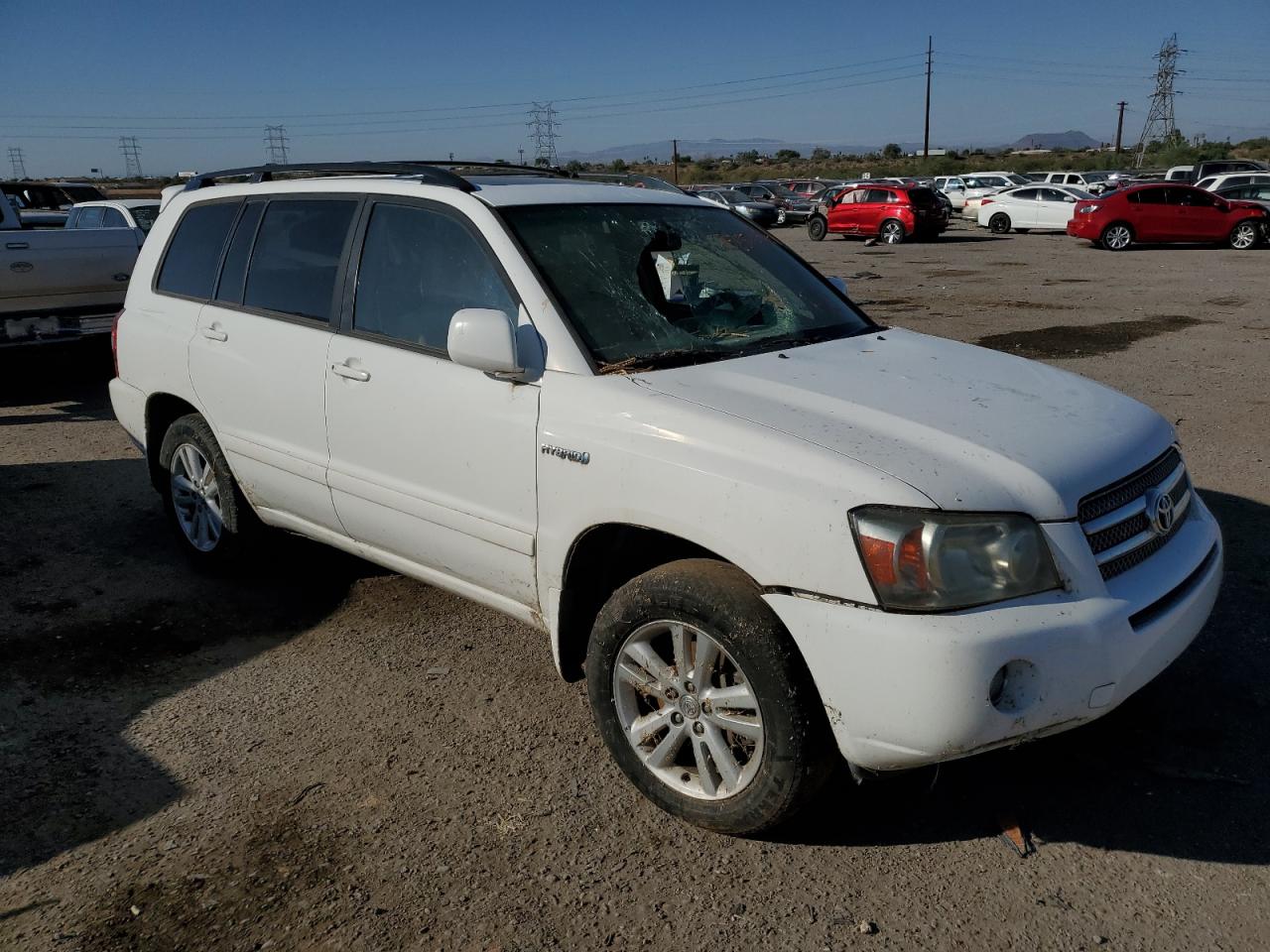 2007 Toyota Highlander Hybrid VIN: JTEDW21A770022523 Lot: 75850094