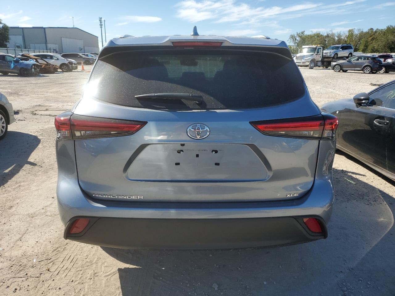 2022 Toyota Highlander Xle VIN: 5TDGZRAH3NS100370 Lot: 75991234