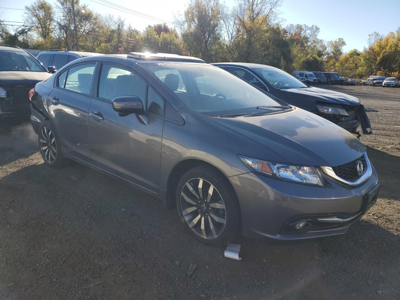 2014 Honda Civic Exl VIN: 2HGFB2F9XEH524041 Lot: 76080434