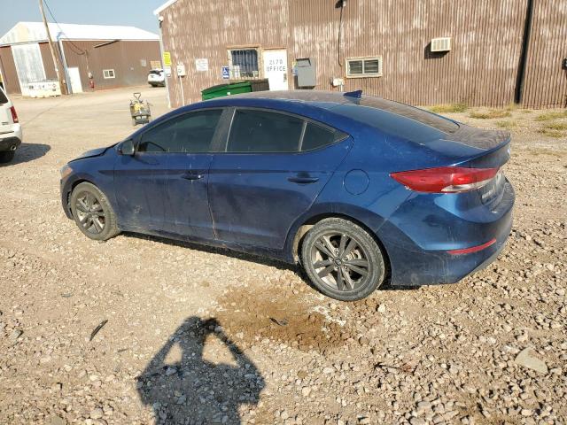  HYUNDAI ELANTRA 2018 Синий