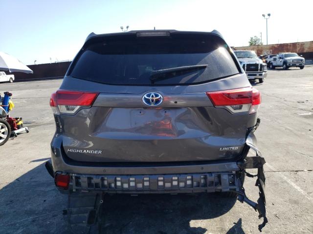  TOYOTA HIGHLANDER 2018 Угольный