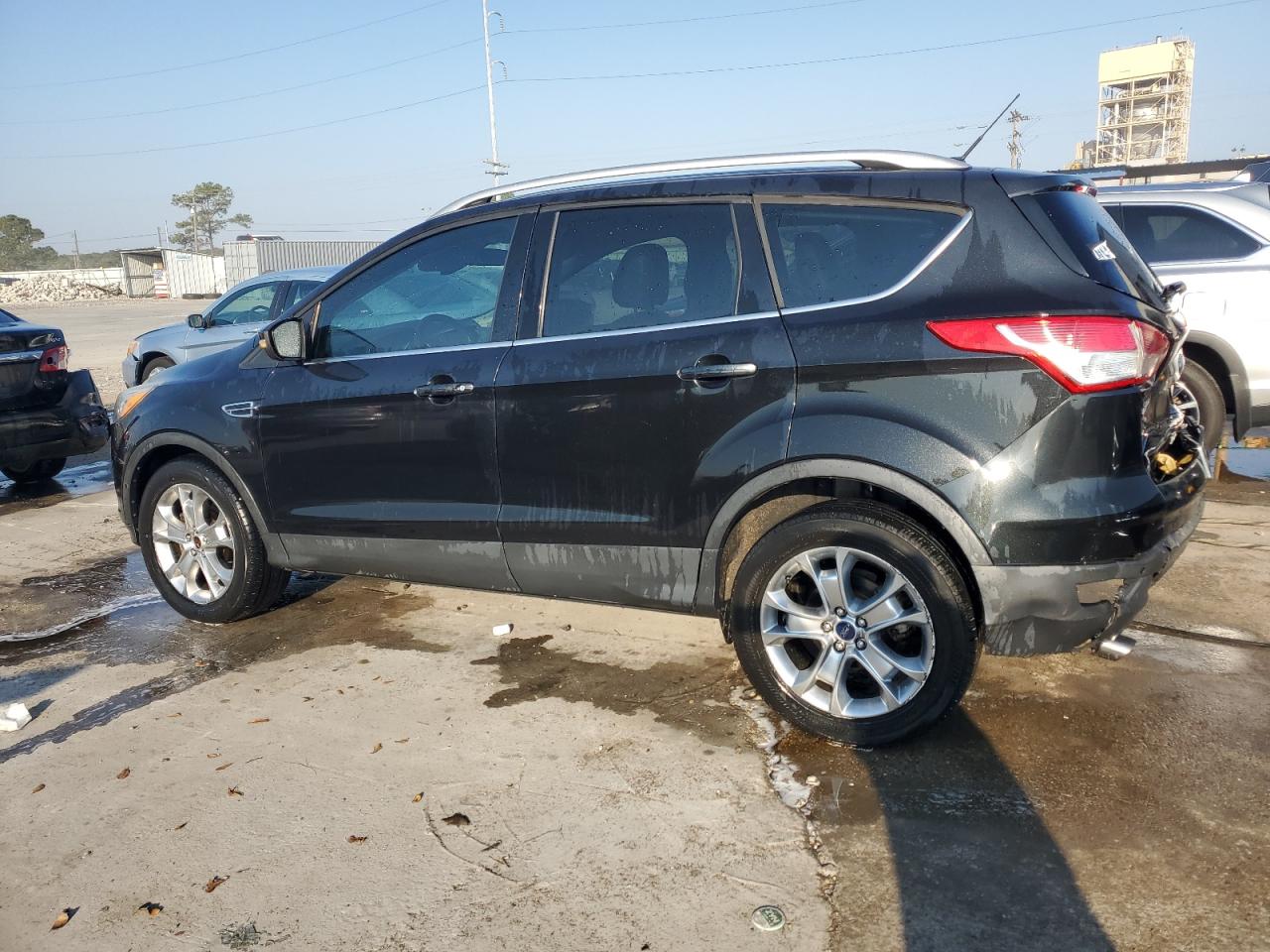 2014 Ford Escape Titanium VIN: 1FMCU0J90EUB12355 Lot: 75189124