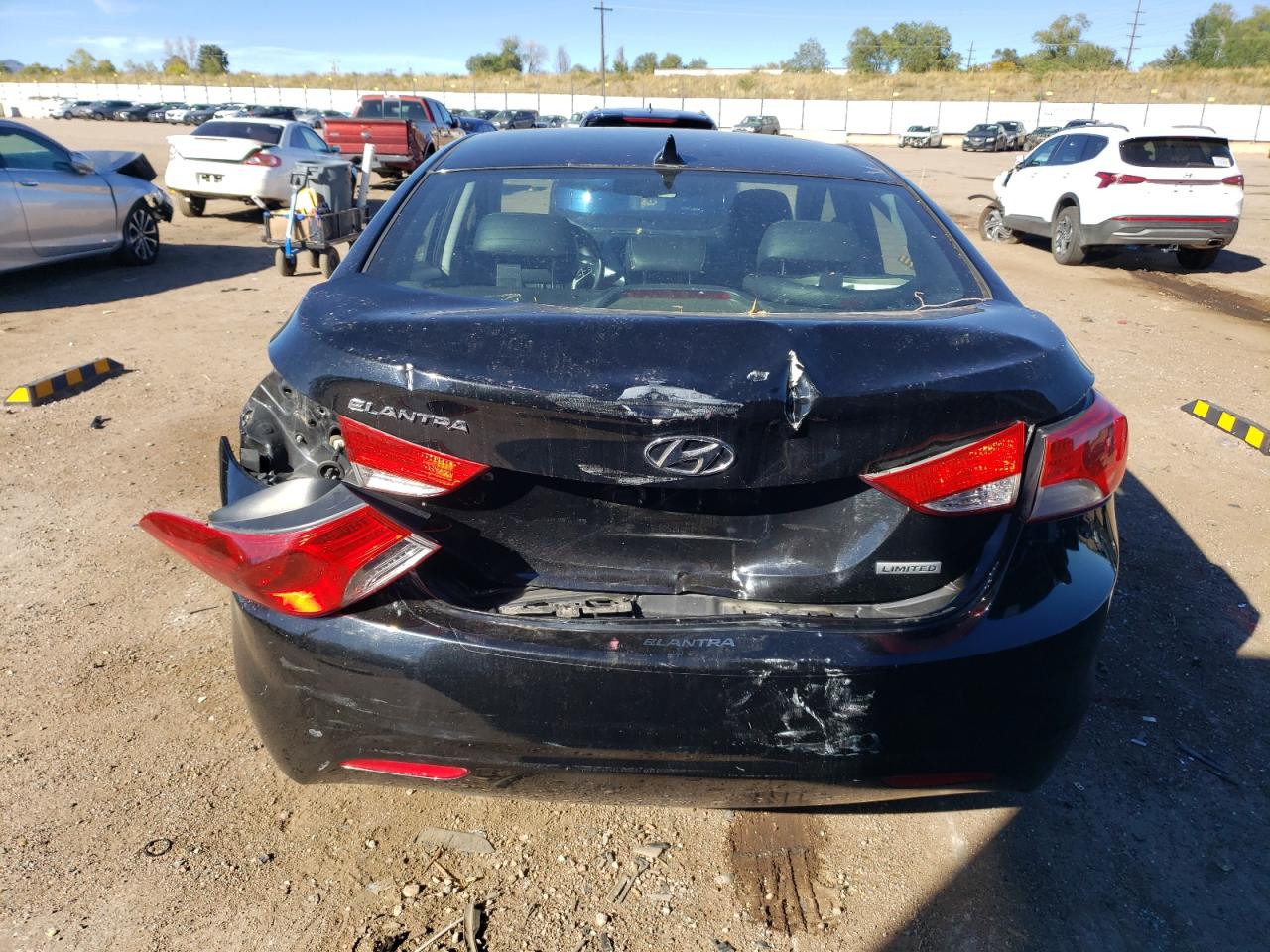 VIN KMHDH4AEXDU003025 2013 HYUNDAI ELANTRA no.6