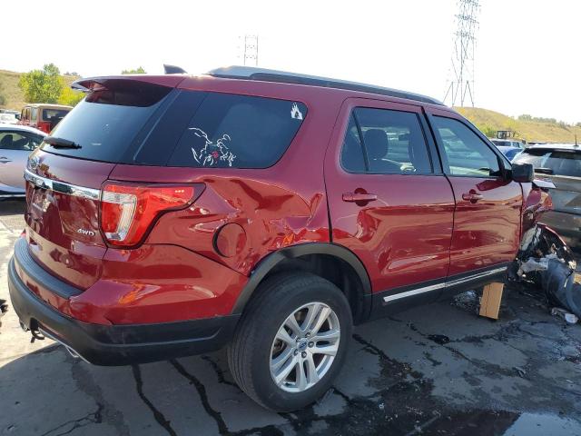  FORD EXPLORER 2018 Red