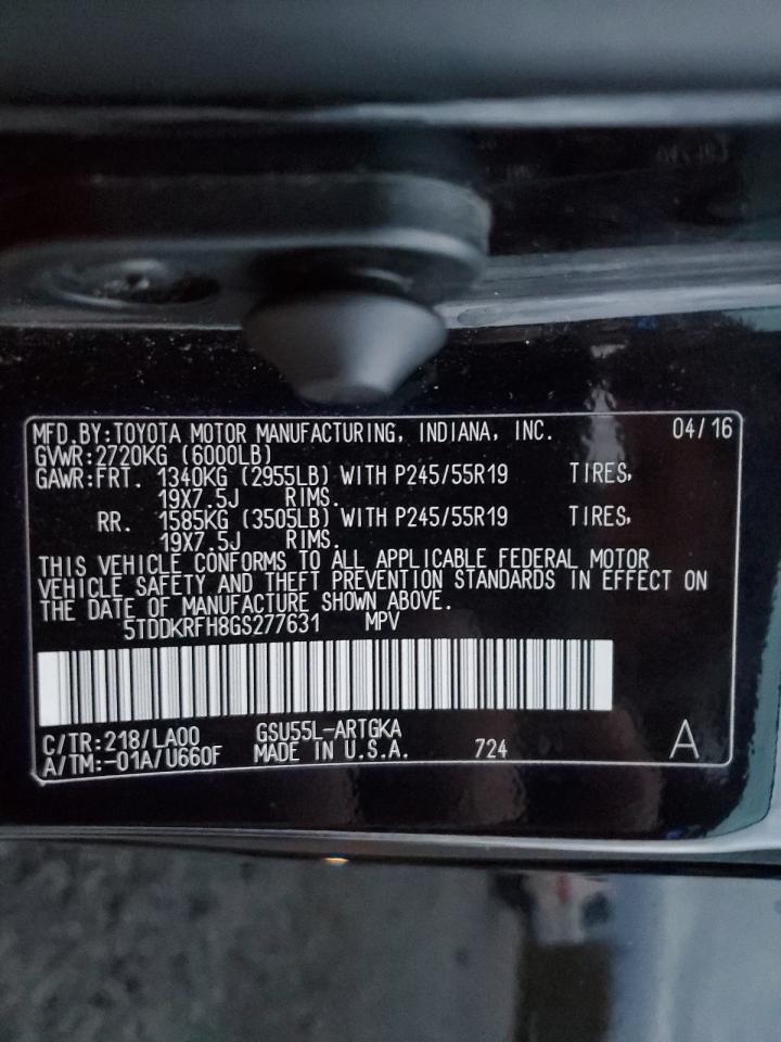 2016 Toyota Highlander - Image 12