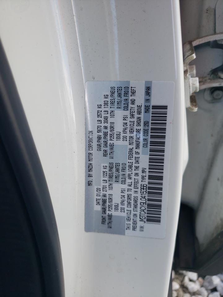 JM3TCACY9L0415356 2020 Mazda Cx-9 Touring