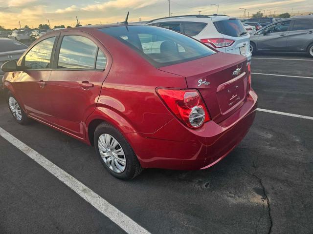 Sedans CHEVROLET SONIC 2013 Burgundy