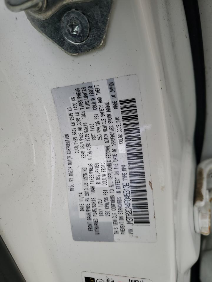 JM3TB2CA4F0453139 2015 Mazda Cx-9 Touring