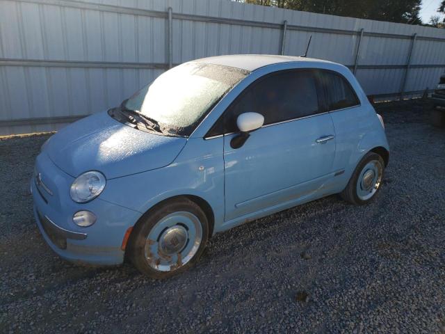  FIAT 500 2015 Синий