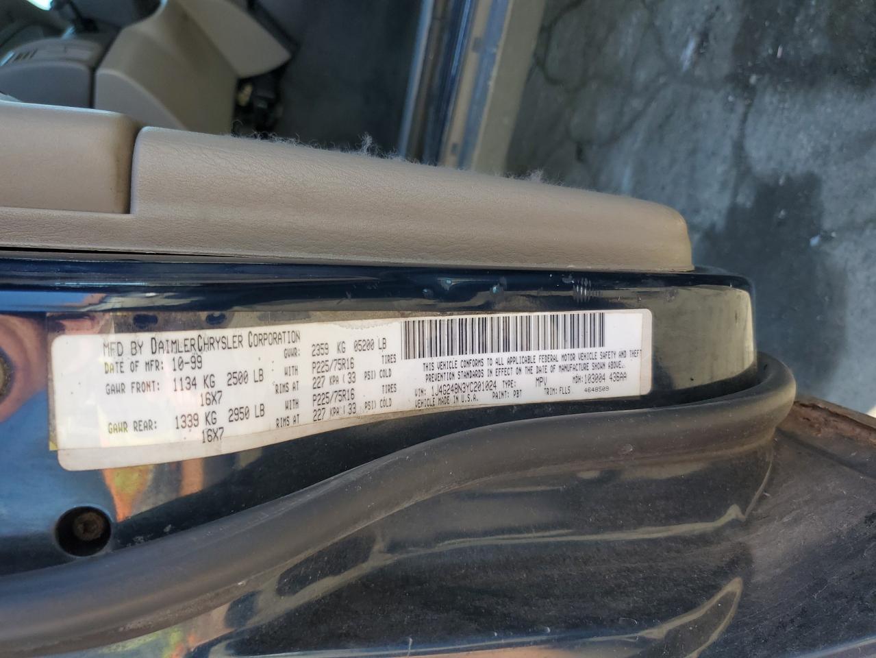 2000 Jeep Grand Cherokee - Image 15