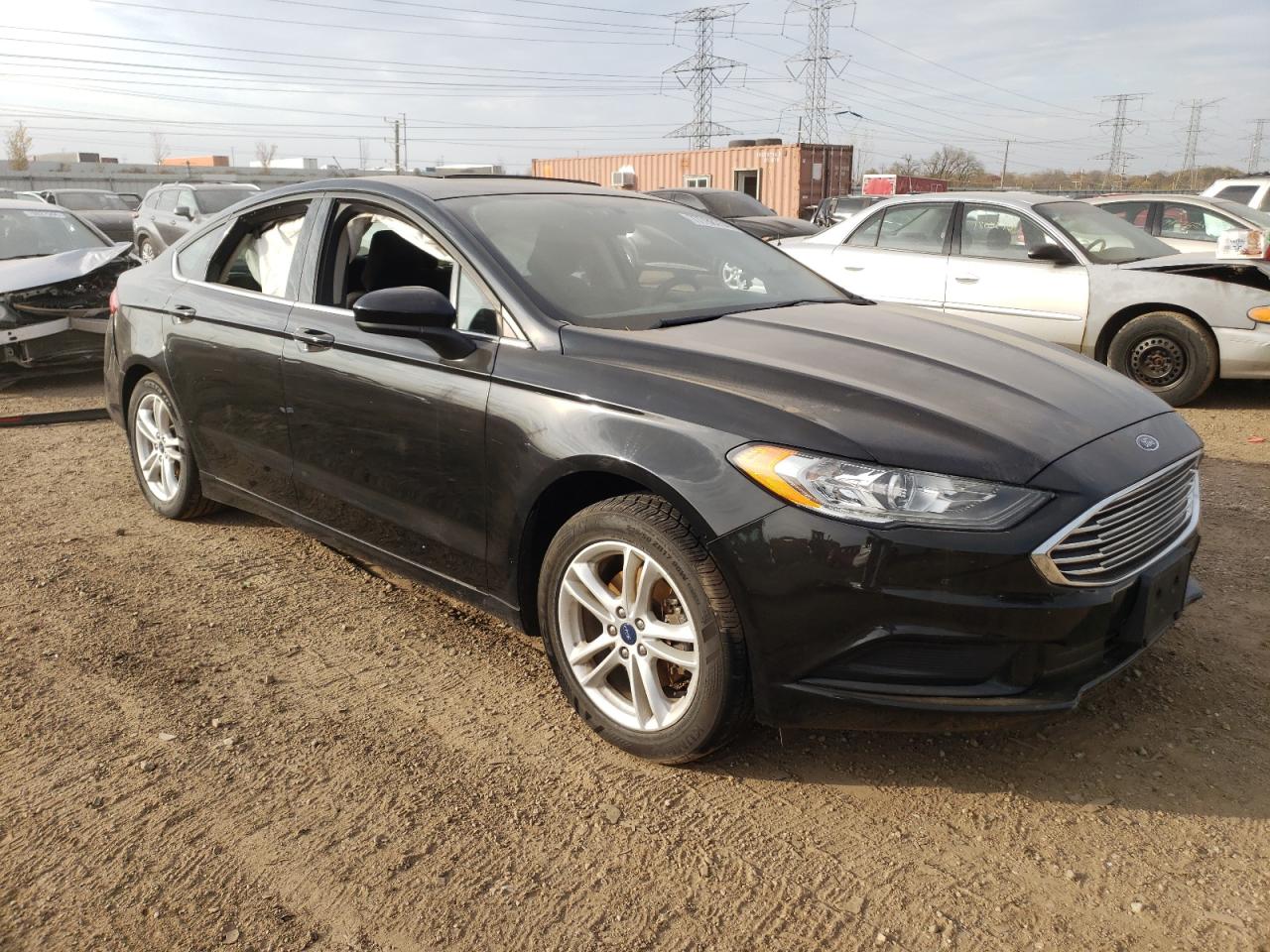 VIN 3FA6P0H73JR112905 2018 FORD FUSION no.4