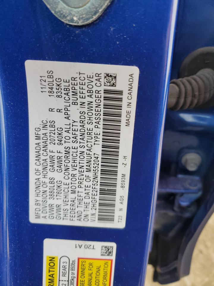 2022 Honda Civic - Image 13