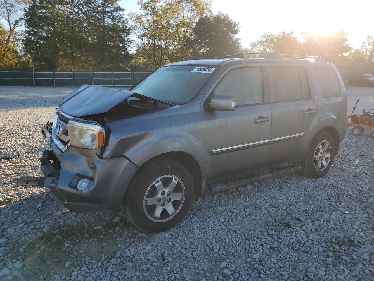 2009 Honda Pilot Touring VIN: 5FNYF38909B025842 Lot: 76809824