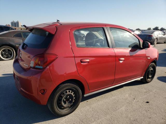  MITSUBISHI MIRAGE 2015 Czerwony