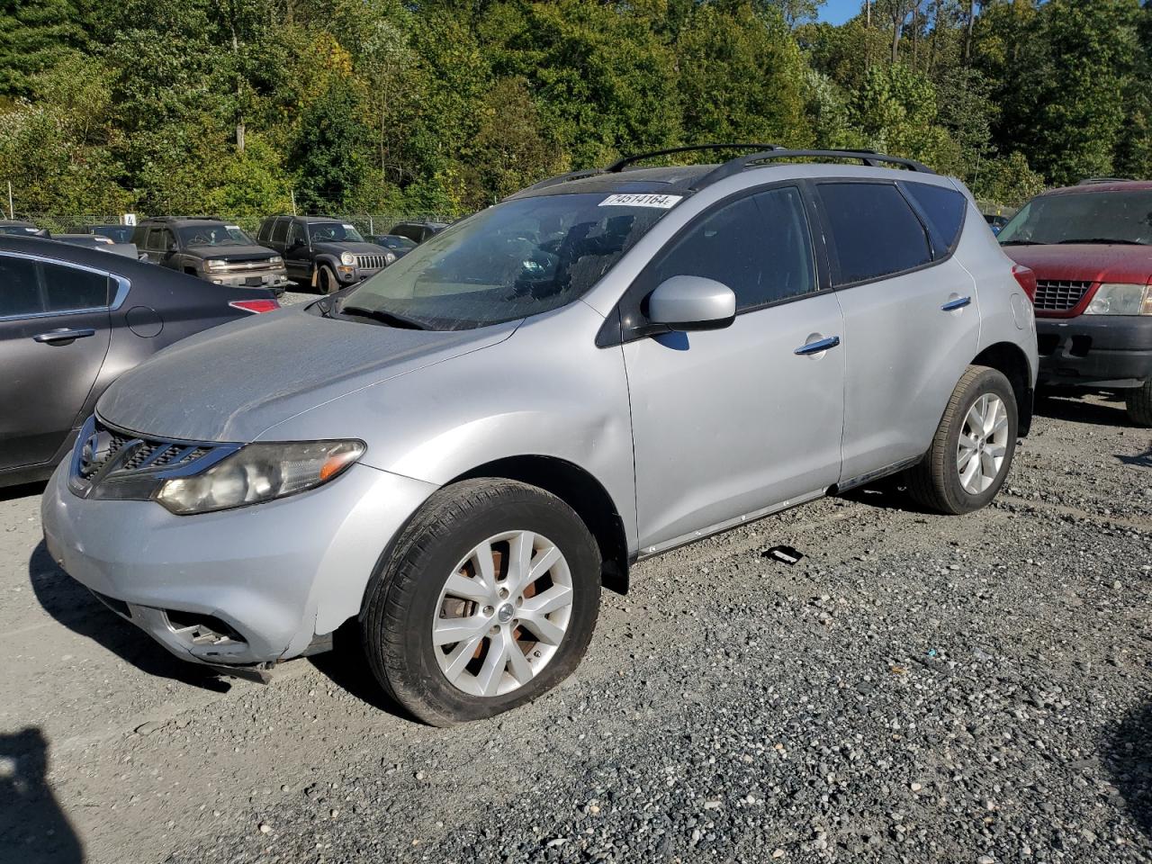 JN8AZ1MW0CW214619 2012 Nissan Murano S