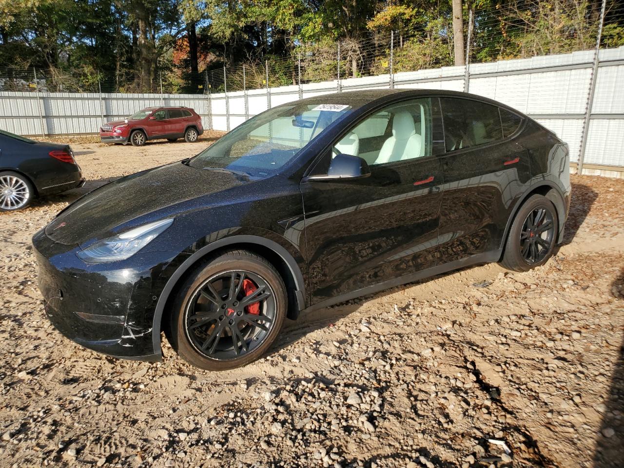 VIN 5YJYGDEE1MF203108 2021 TESLA MODEL Y no.1