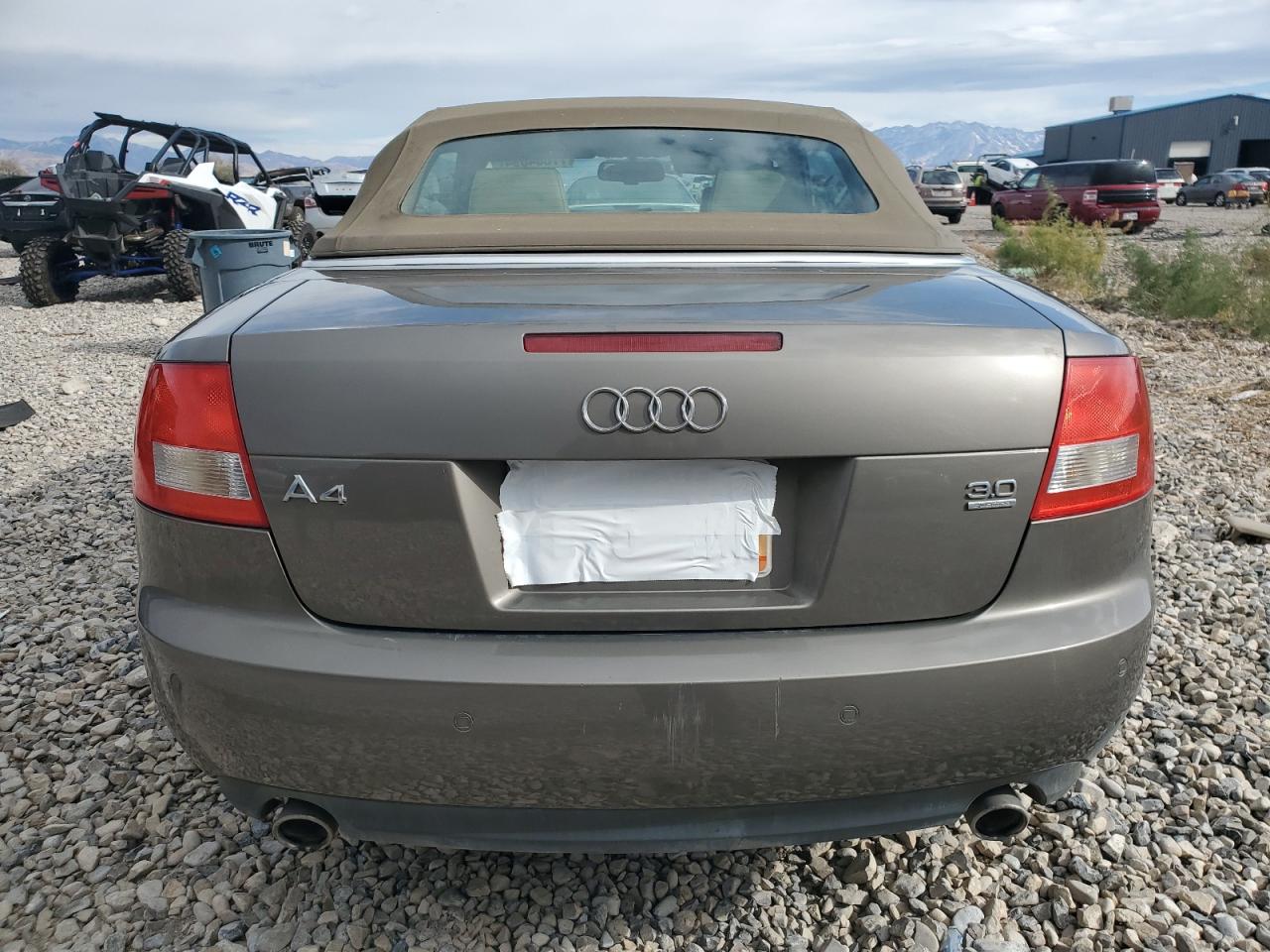 2006 Audi A4 Quattro VIN: WAUDT48H56K000631 Lot: 77684094