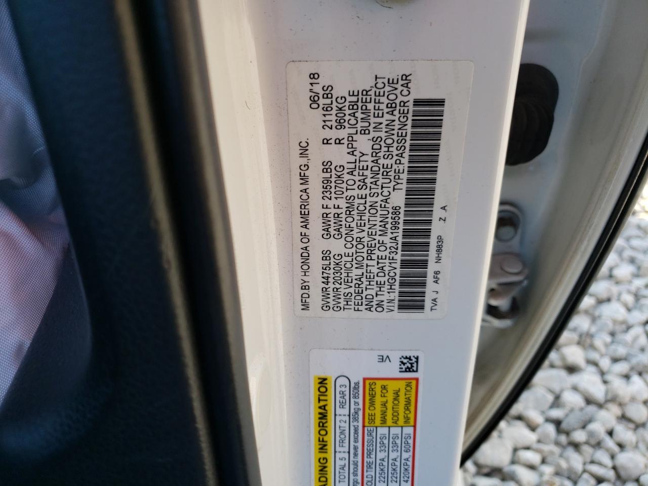 2018 Honda Accord - Image 15
