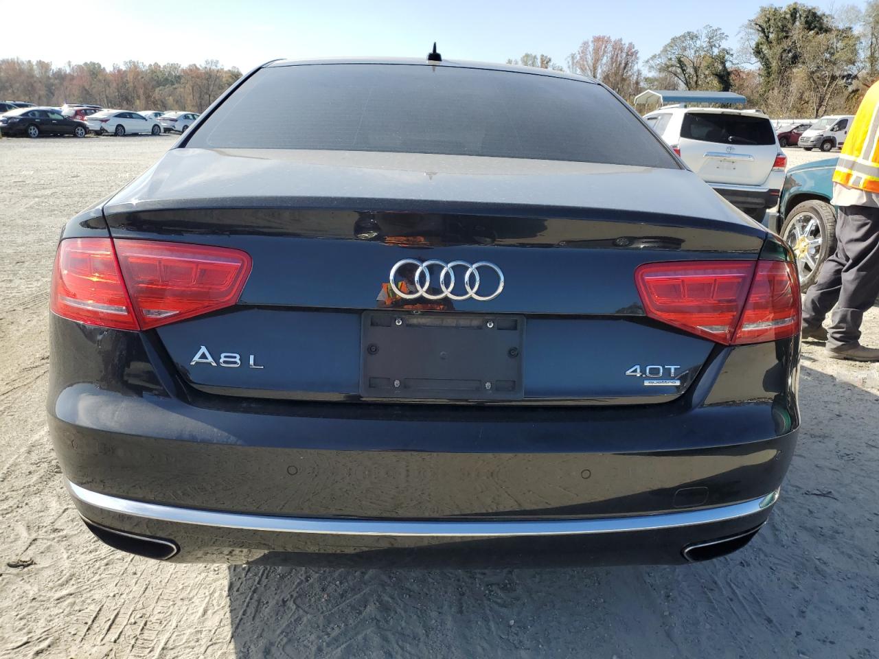 2014 Audi A8 L Quattro VIN: WAUR2AFD3EN003757 Lot: 78393724