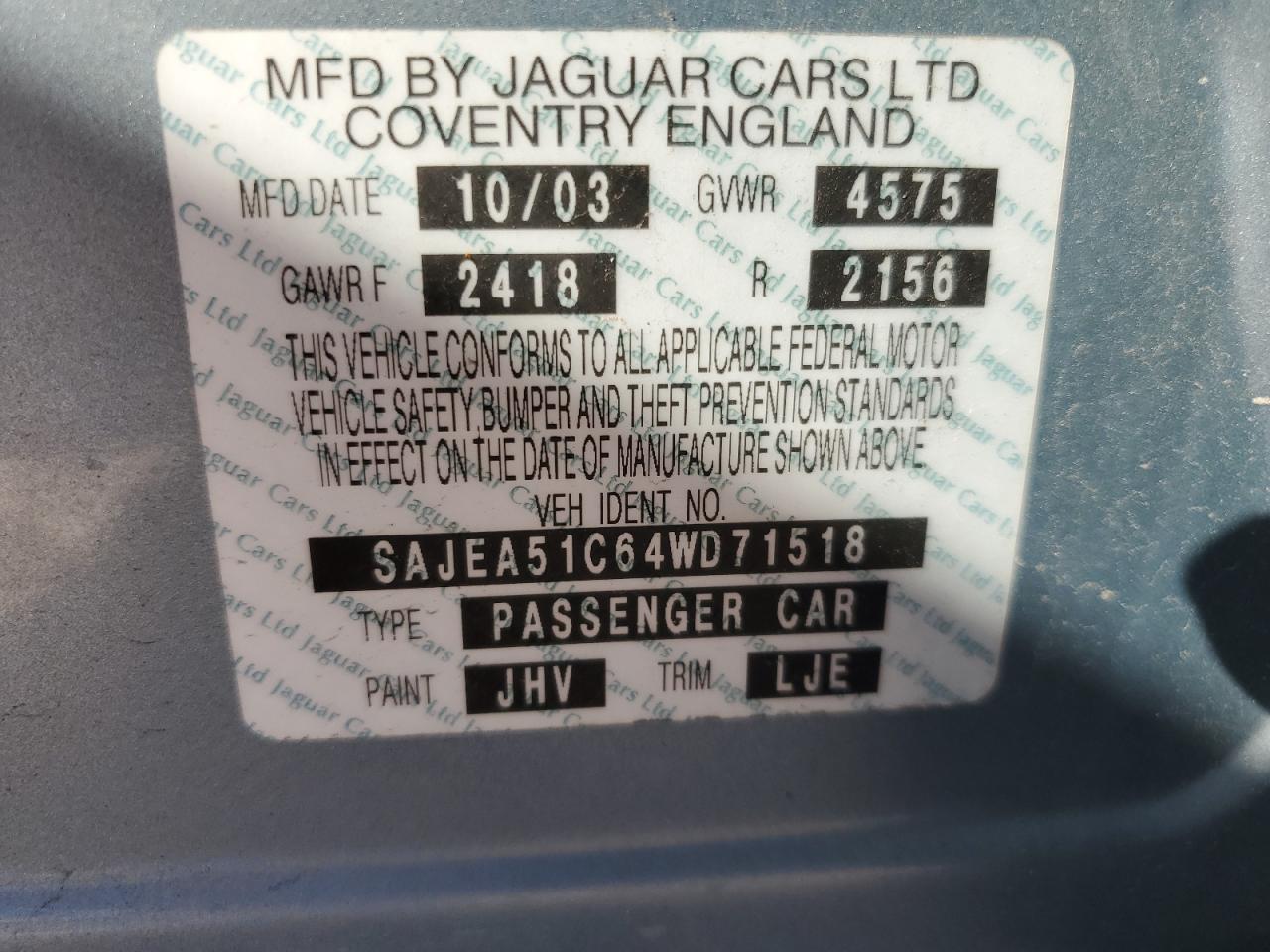 2004 Jaguar X-Type - Image 12