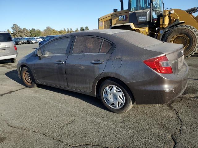 Sedans HONDA CIVIC 2012 tan