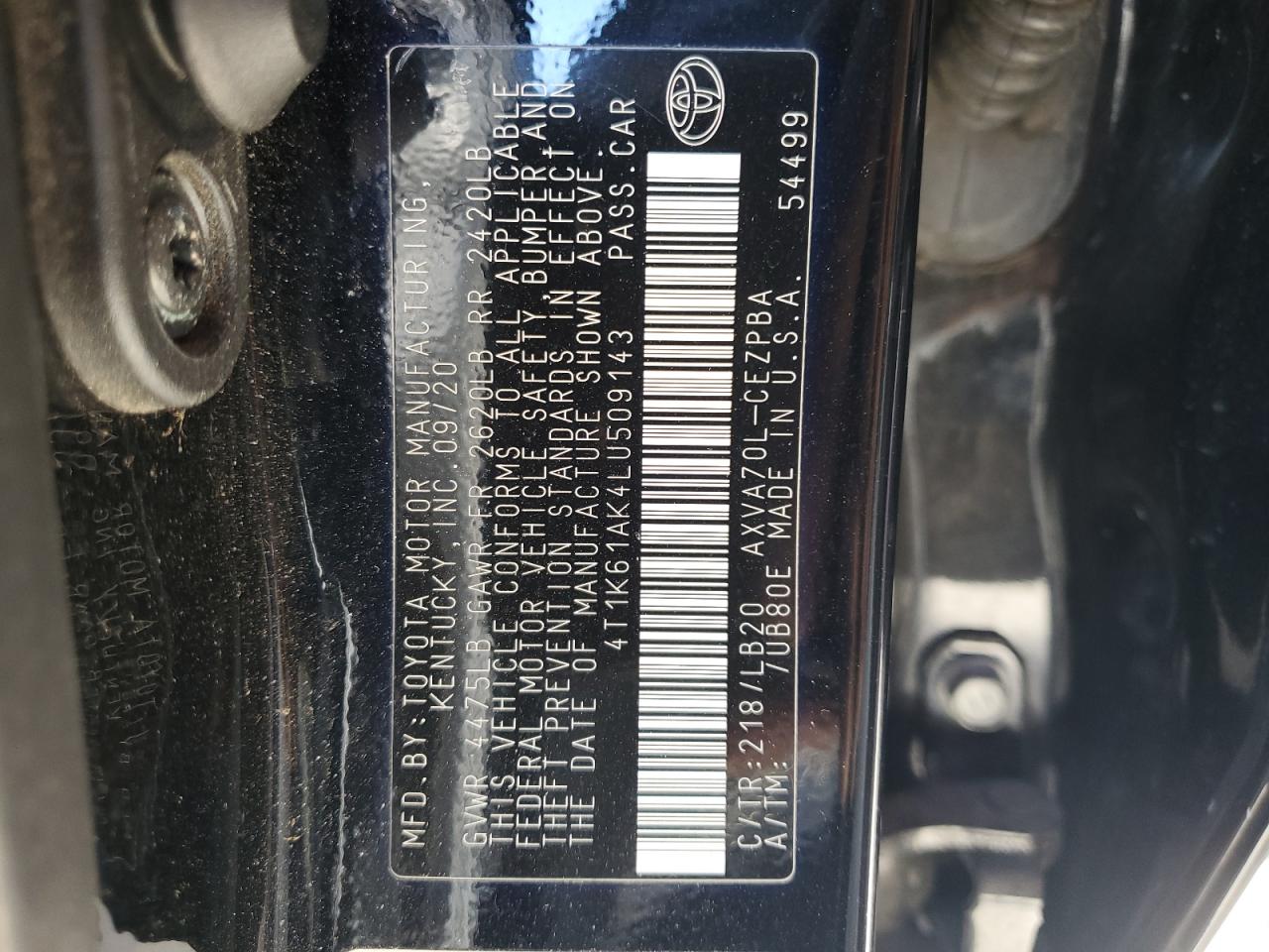 2020 Toyota Camry - Image 13