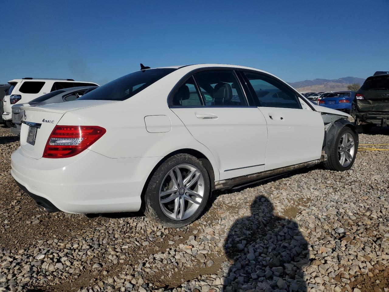 VIN WDDGF8AB1ER313658 2014 MERCEDES-BENZ C-CLASS no.3