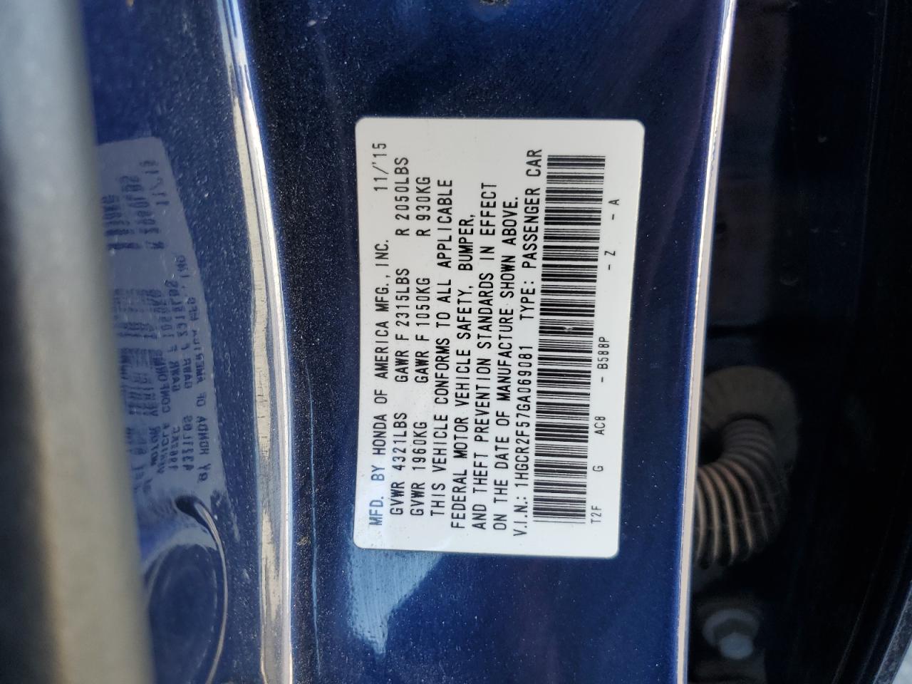 2016 Honda Accord - Image 12
