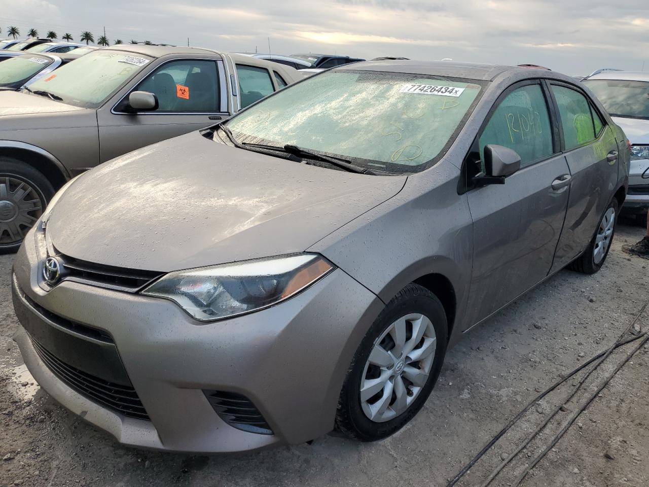 2015 Toyota Corolla L VIN: 2T1BURHE2FC365764 Lot: 77426434