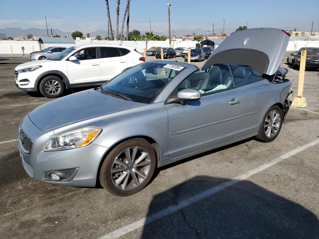 2013 Volvo C70 T5 en Venta en Van Nuys, CA - Rear End