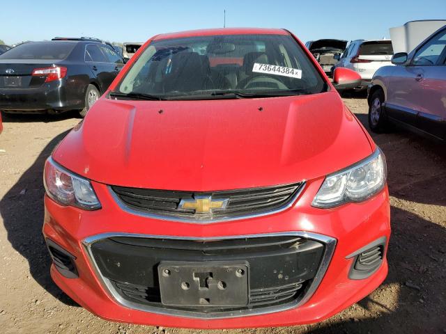  CHEVROLET SONIC 2019 Red