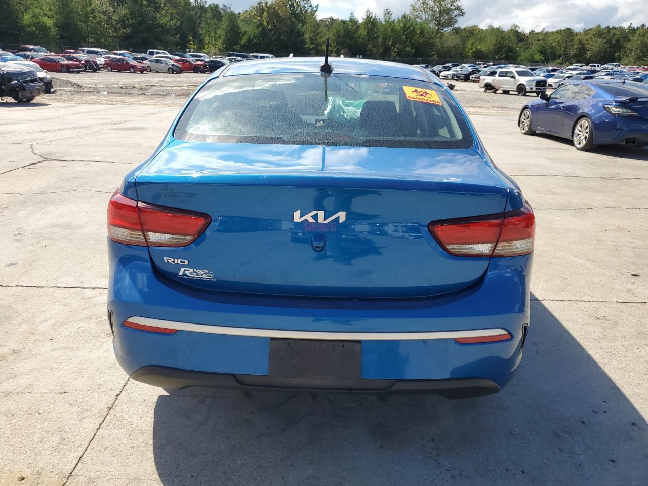 2022 Kia Rio Lx VIN: 3KPA24AD3NE471694 Lot: 74177444