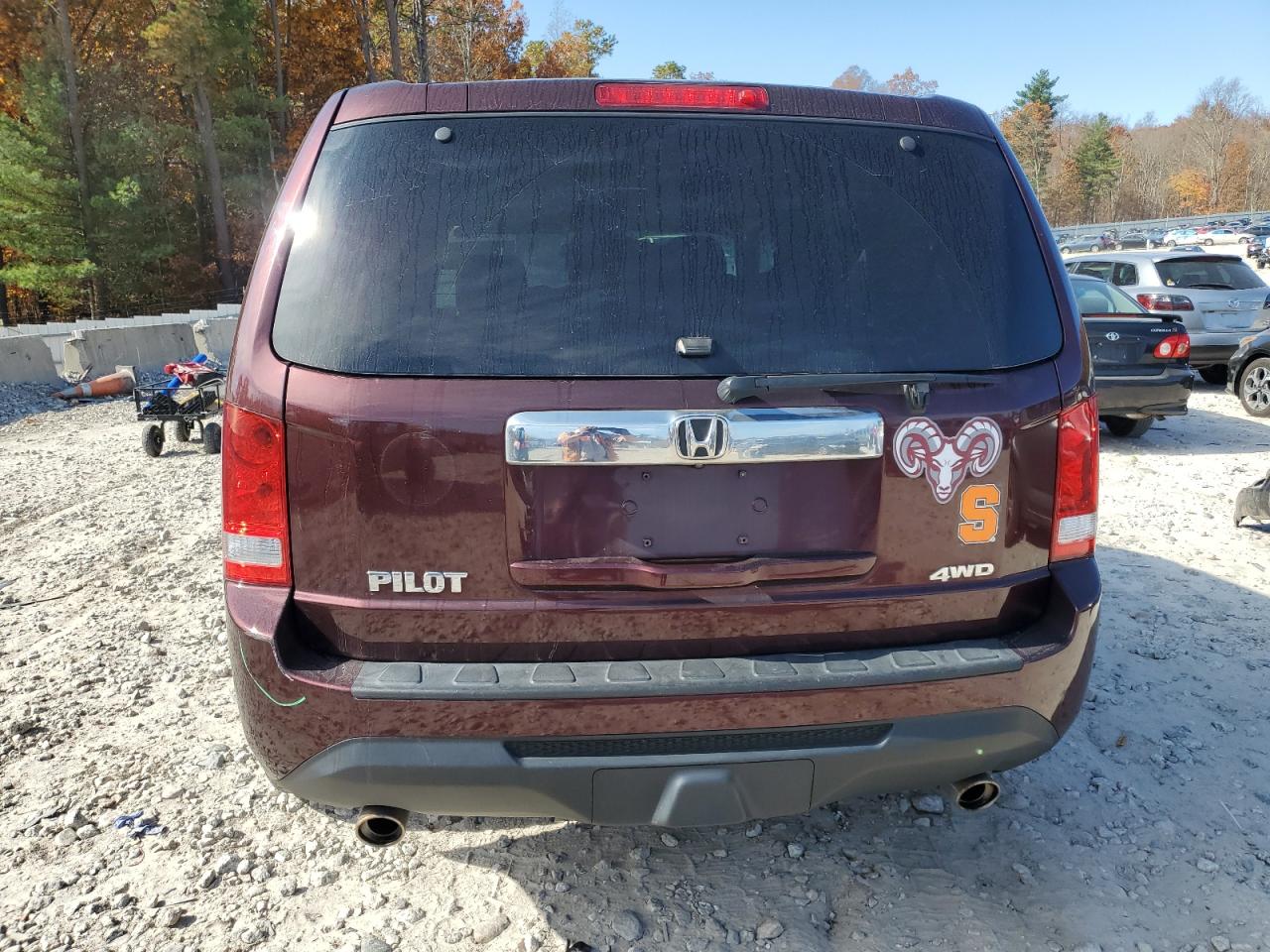 2014 Honda Pilot Exln VIN: 5FNYF4H70EB047337 Lot: 77169034