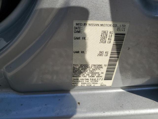 1N4BL4BV3MN366372 Nissan Altima S 13