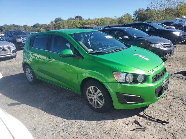 Hatchbacks CHEVROLET SONIC 2015 Green