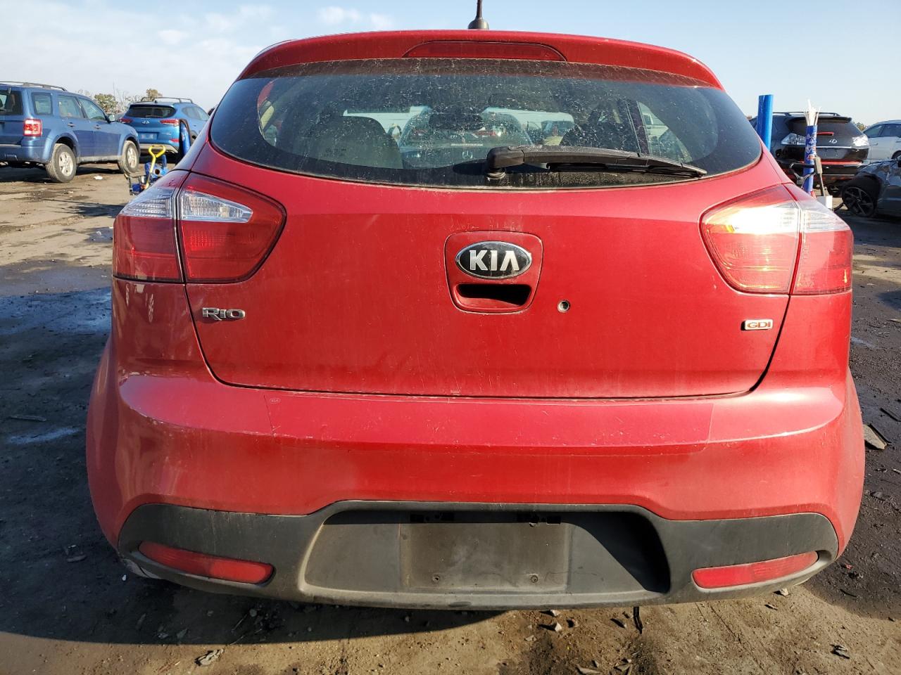 2013 Kia Rio Lx VIN: KNADM5A35D6227759 Lot: 77398374